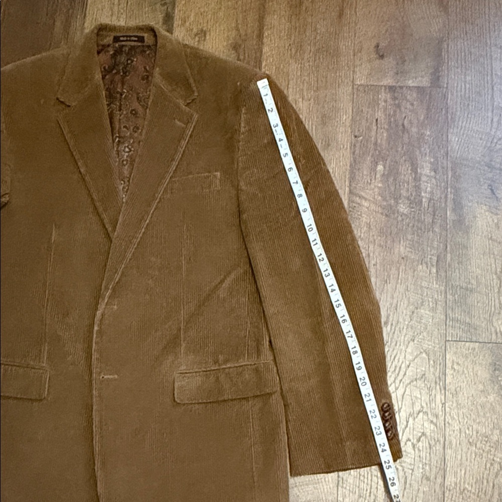 Lauren Ralph Lauren Tan Corduroy Blazer - Picture 12 of 15